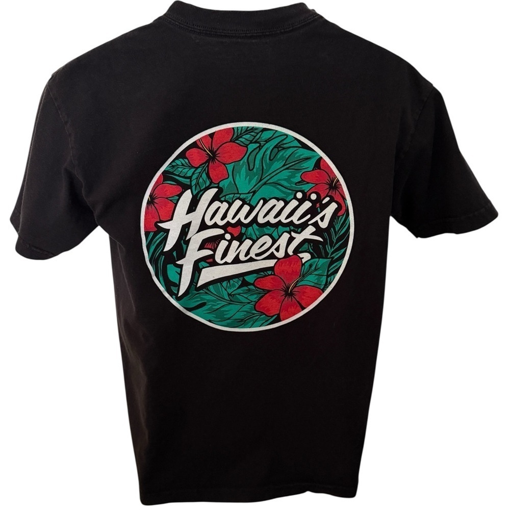 Hawaii’s Finest Hibiscus Okakopa 2023 Tee Shirt Men M Medium